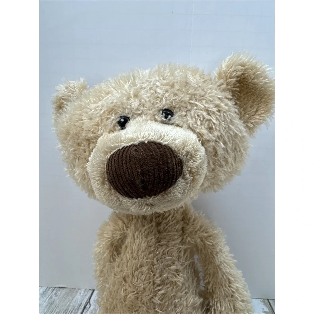 Gund Toothpick Light Brown Teddy Bear Soft Stuffed Animal 15